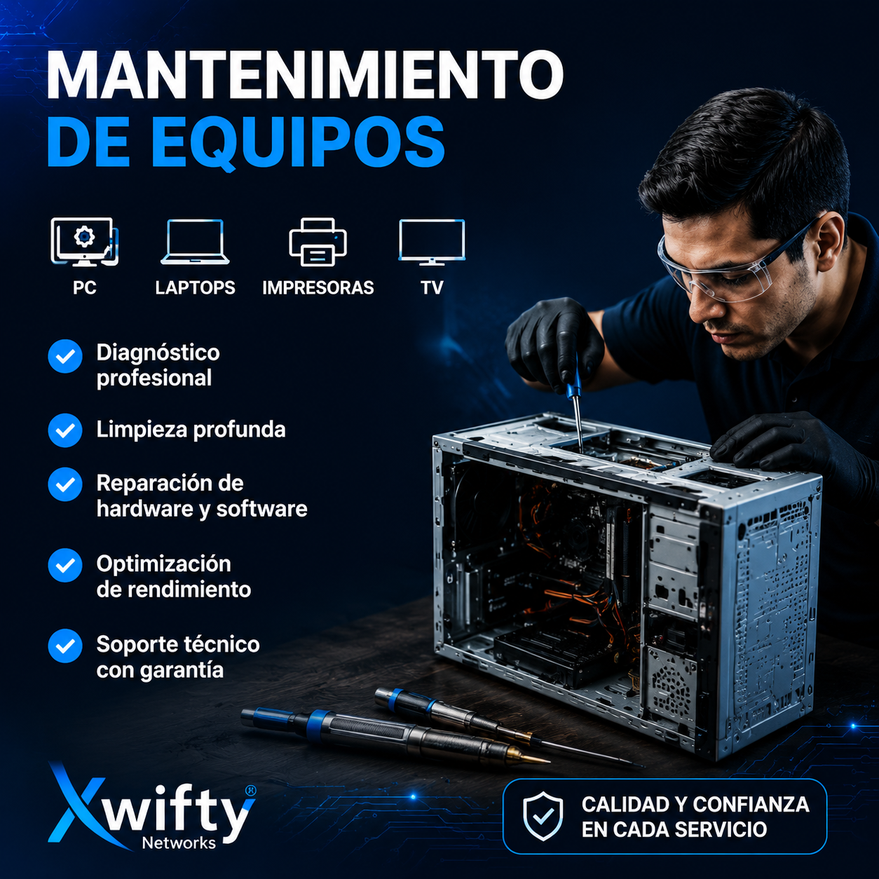 Mantenimiento de Equipos